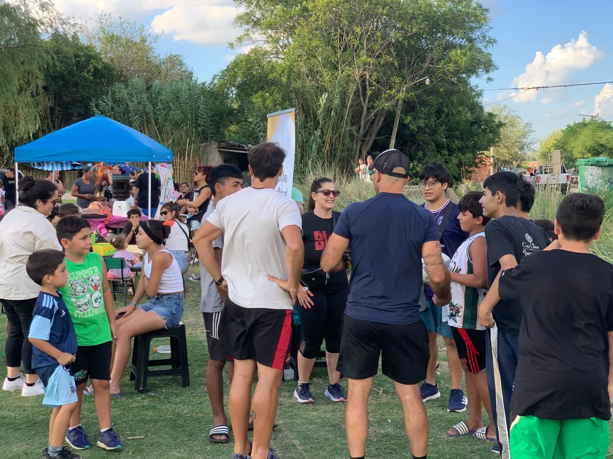 “Deporte en tu barrio” llegó a Newbery