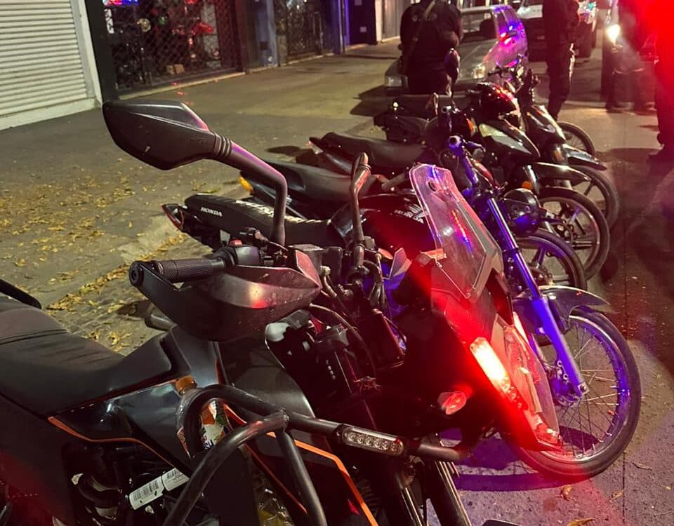 Tolerancia cero: 25 motos secuestradas este fin de semana