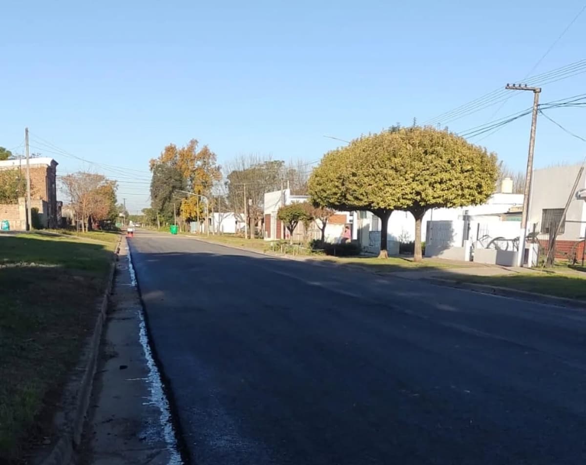 Acevedo suma nuevas cuadras pavimentadas para mejorar la circulación y la conectividad