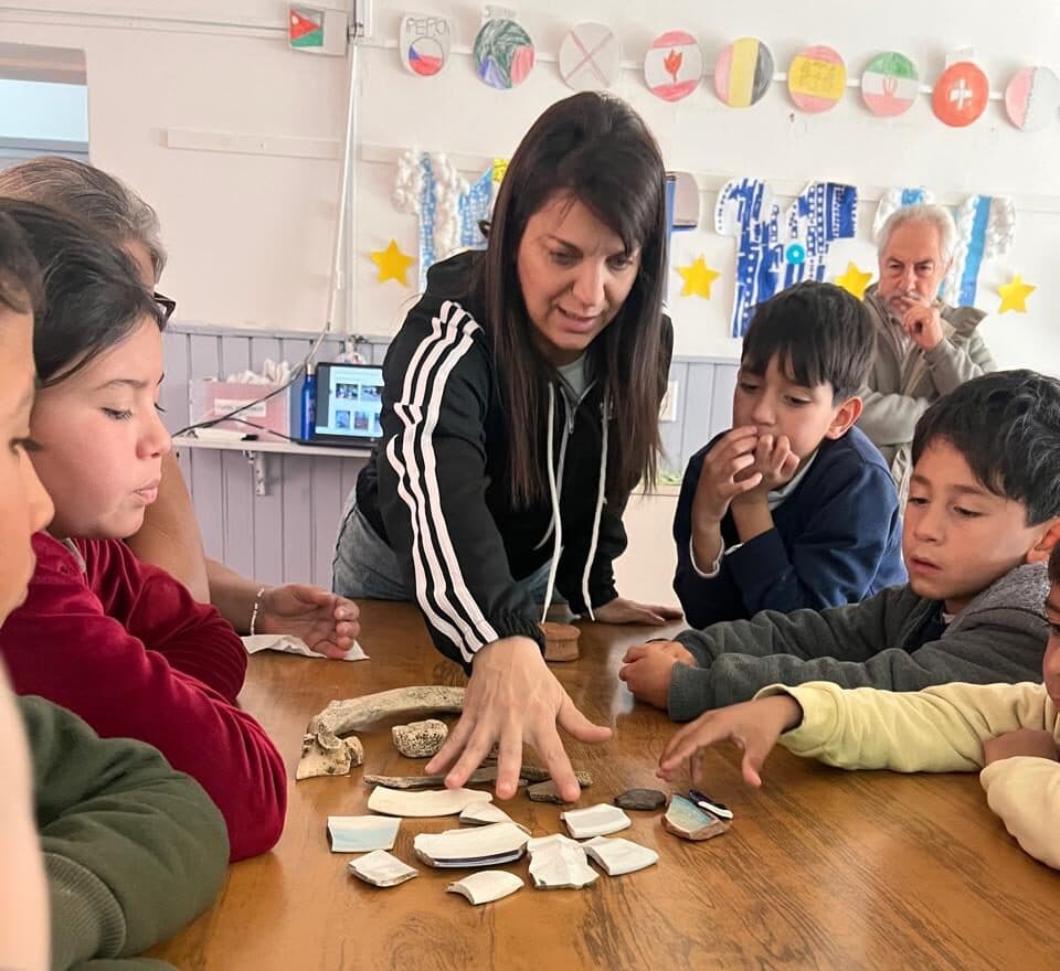 Continúan los talleres de arqueología en diferentes espacios e instituciones educativas