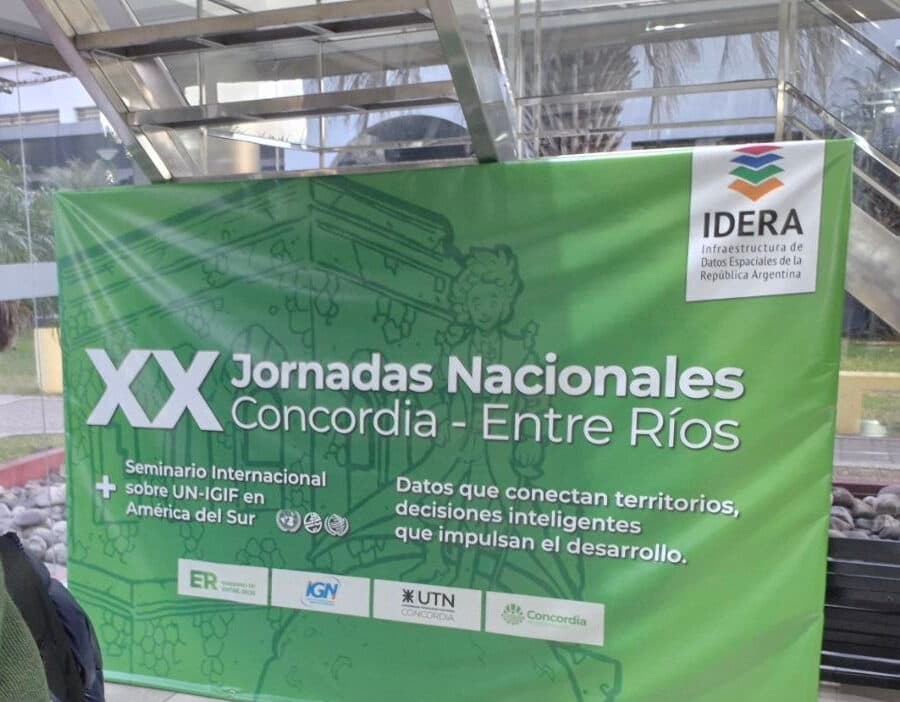 Pergamino participó en las XX Jornadas IDERA 2026 con exposiciones, capacitaciones y representación institucional