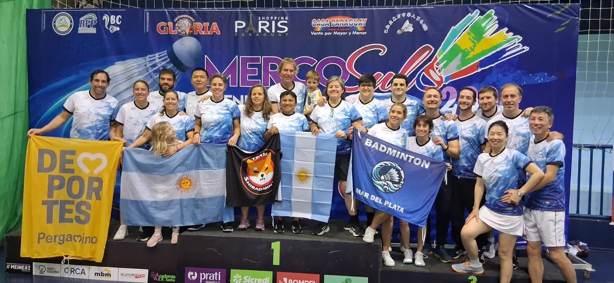 Bádminton: Mauro Churin sumó dos medallas de bronce en el Mercosul Internacional