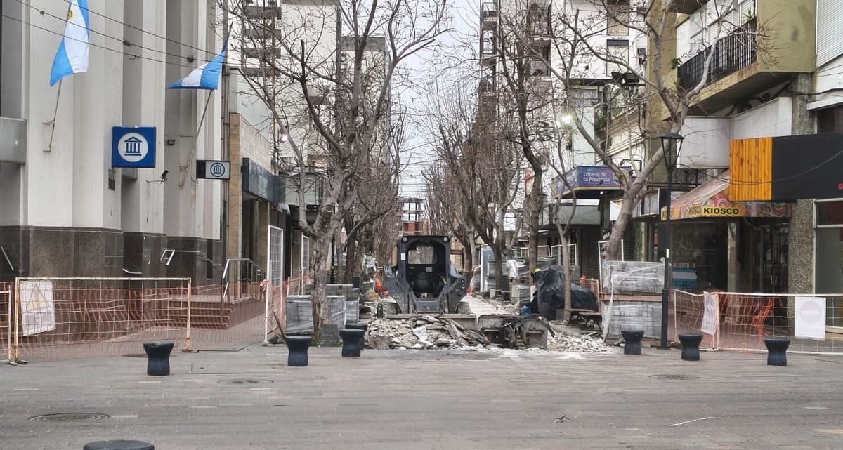 Corte de tránsito en San Nicolás y San Martín