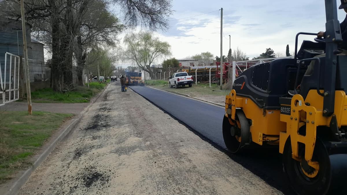 Más obras de infraestructura para los barrios de Pergamino