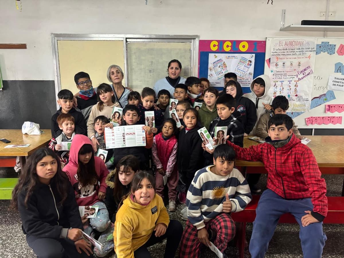 Charla sobre salud bucal y autocuidado en la Casa del Niño de Ocampo