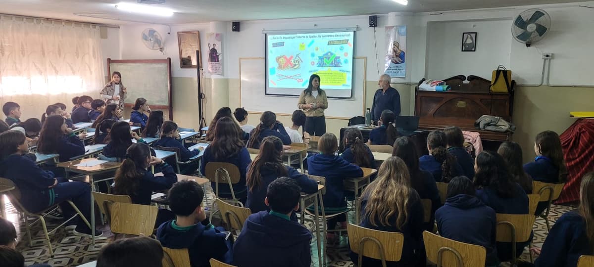 Continúan los talleres de arqueología en instituciones educativas