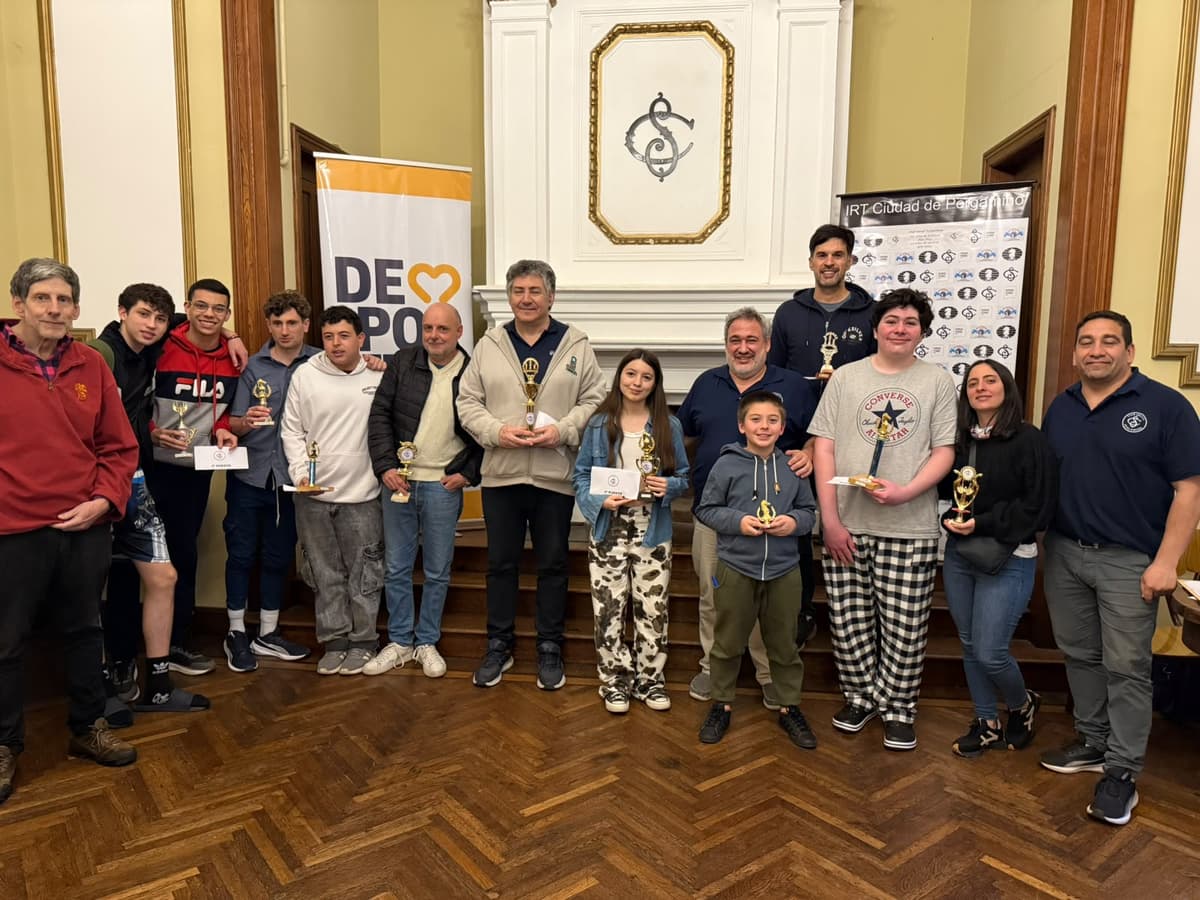 Pergamino volvió a ser sede de un torneo internacional de ajedrez