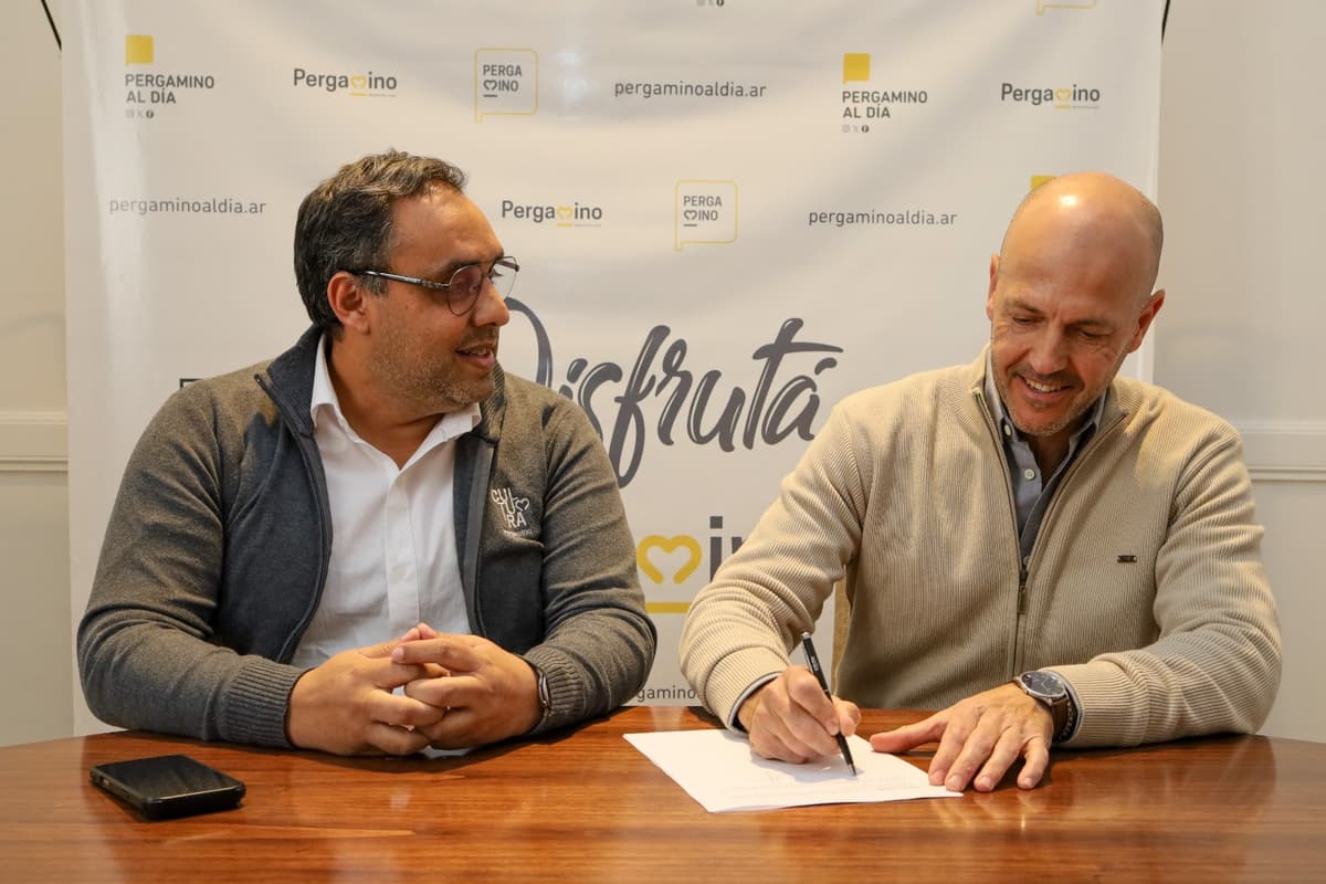 Cultura de Pergamino y Fundación OSDE firmaron un convenio para impulsar actividades culturales