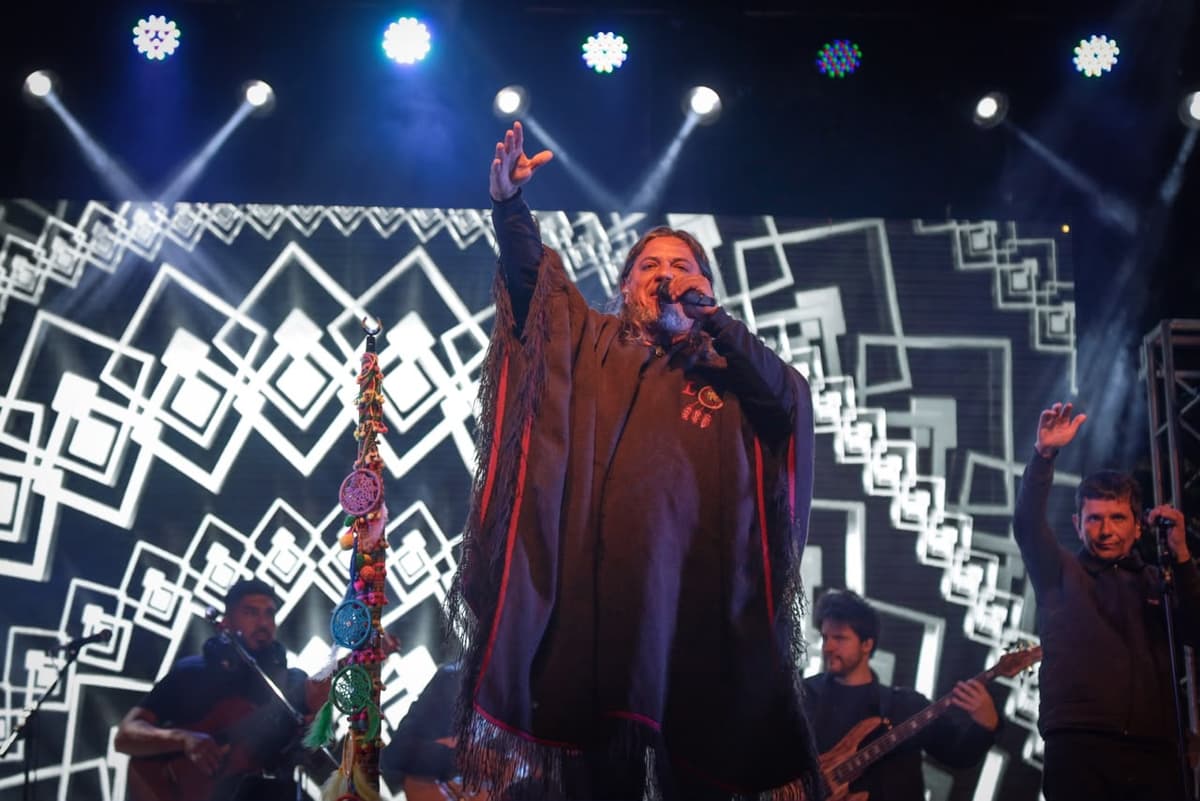 10 mil personas disfrutaron del show del Indio Rojas en Parque Belgrano