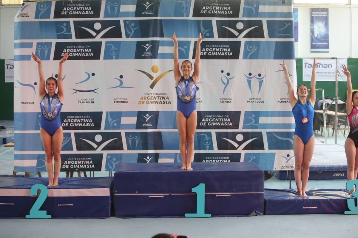 Felicitas Capdevilla Rojas: la gimnasta de Pergamino se consagró campeona nacional