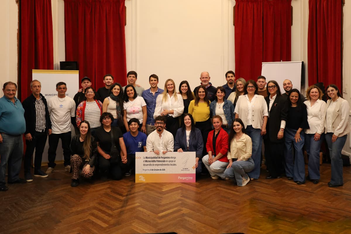Microcréditos: la Municipalidad entregó $50 millones a 24 emprendedores de Pergamino
