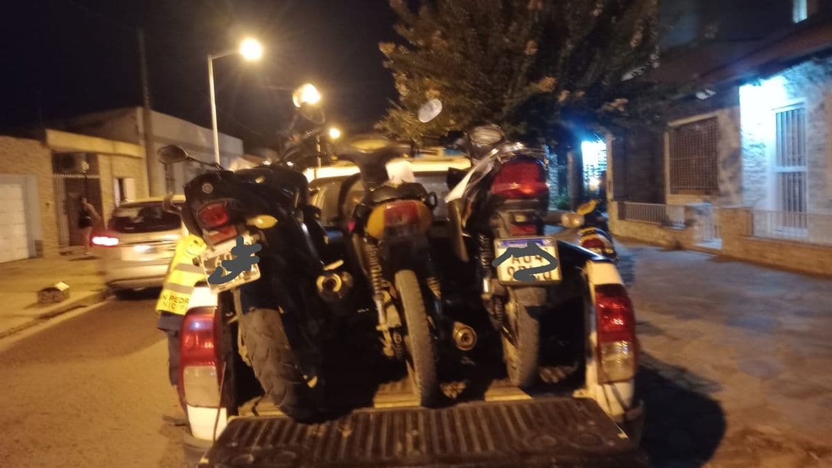 Operativos de tránsito en San Pedro: retuvieron 16 motos por irregularidades en controles preventivos
