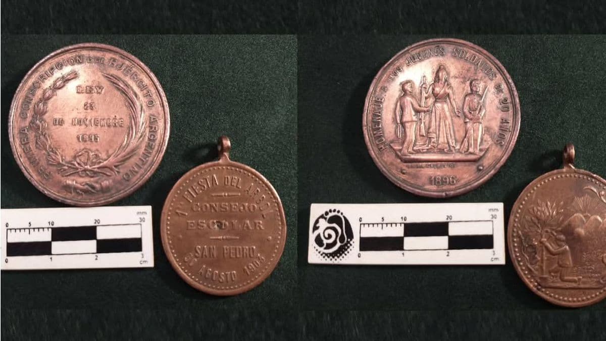El Museo Paleontológico de San Pedro suma medallas y publicidades históricas a su archivo documental