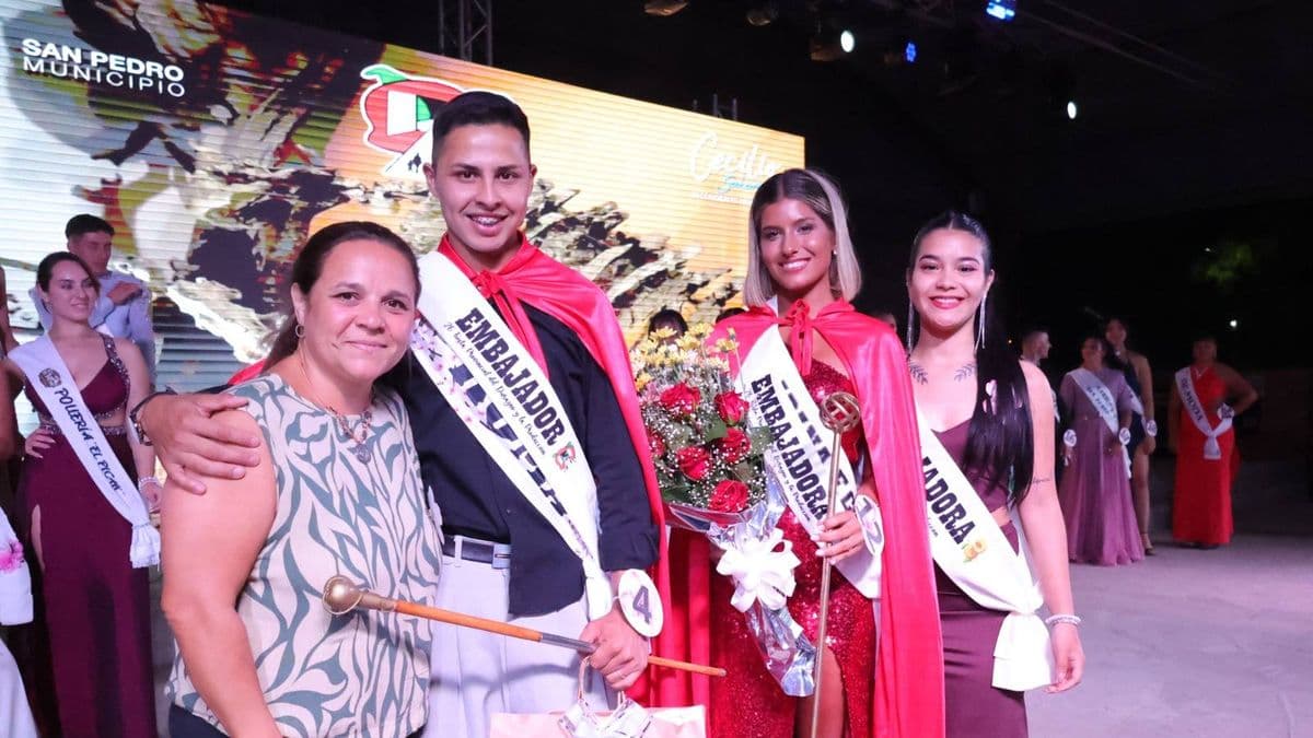 Fiesta del Durazno en Gobernador Castro: Sánchez y Frías fueron elegidos Embajadores y Taurizano ganó el Oro