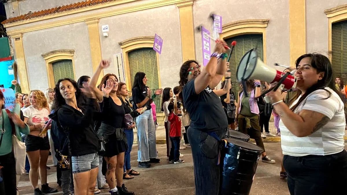 8M en San Pedro: acto y reclamos al Gobierno por políticas de género
