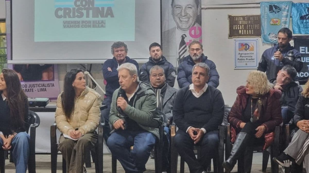 Abel Furlán en Zárate: "Defender a Cristina es defender un modelo de país que representa a las mayorías"