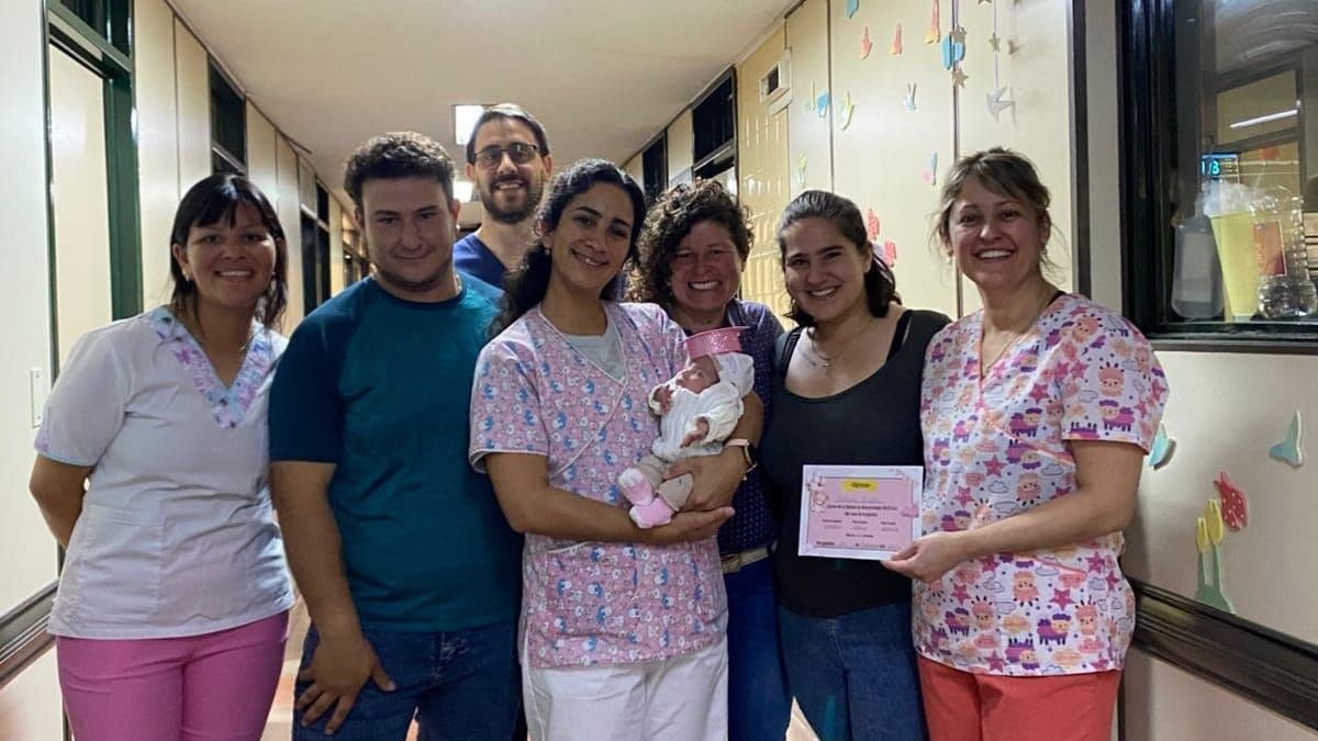Aitana, un ejemplo de vida en Pergamino: la fortaleza de los prematuros y el amor que los sostiene