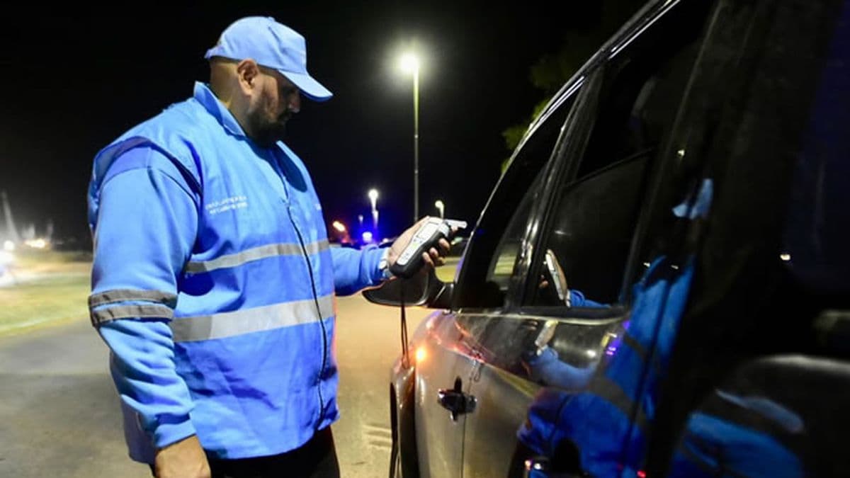 Operativo de alcoholemia de fin de año en Zárate: Récord de 2,23 g/l detectado