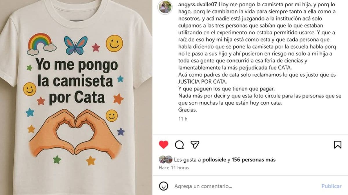 La mamá de Catalina Maglio reclamó justicia y apuntó a los responsables de la explosión en Rancagua