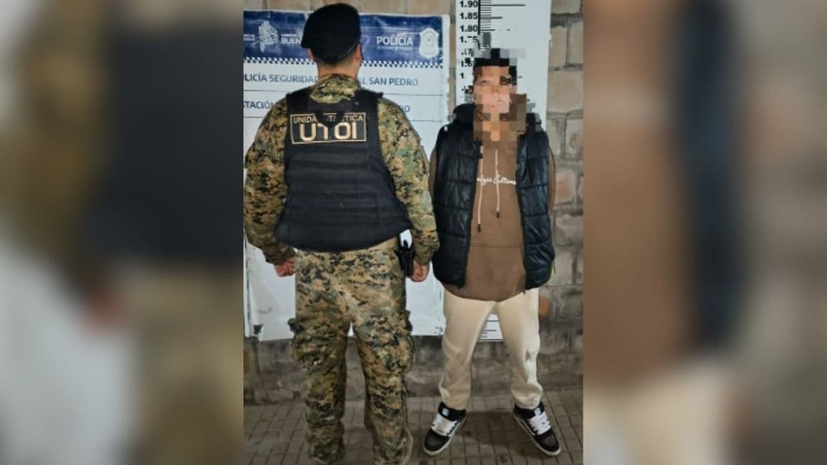 Aprehensión a un joven con un arma de guerra en San Pedro