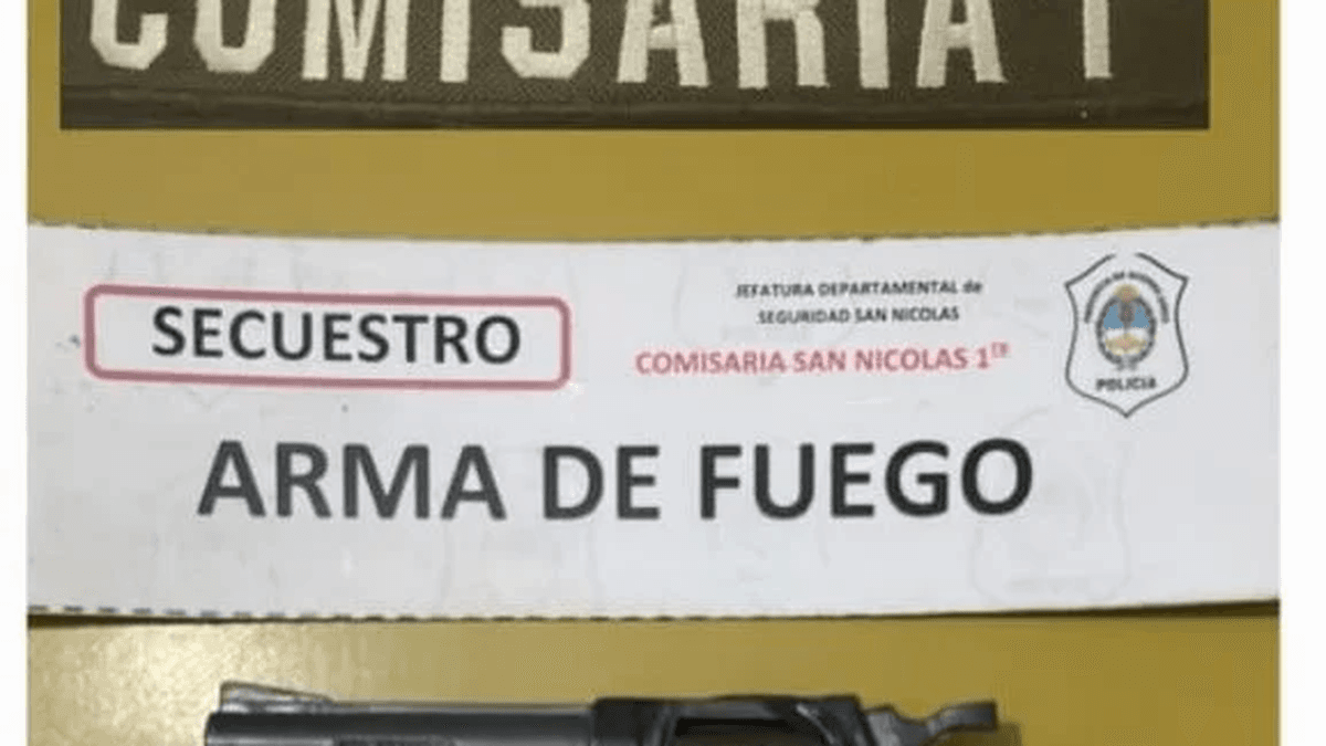 San Nicolás: dos menores identificados por allanamiento de un robo y secuestro de un arma en Barrio Cavalli