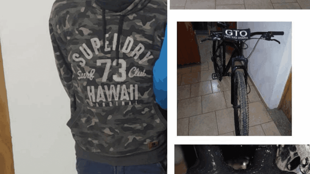 Tras un allanamiento en Zona Oeste de San Nicolás, recuperaron una bicicleta robada: un detenido