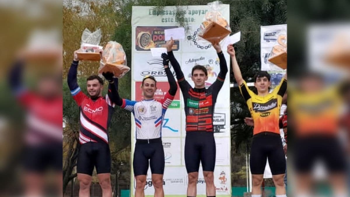 Carlos Anías segundo y al podio en Nogoyá