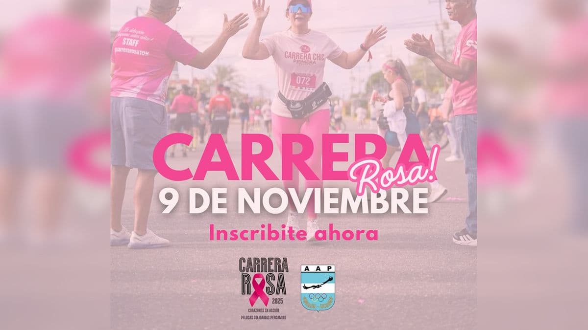 La Carrera Rosa vuelve a Pergamino con un mensaje de salud y solidaridad