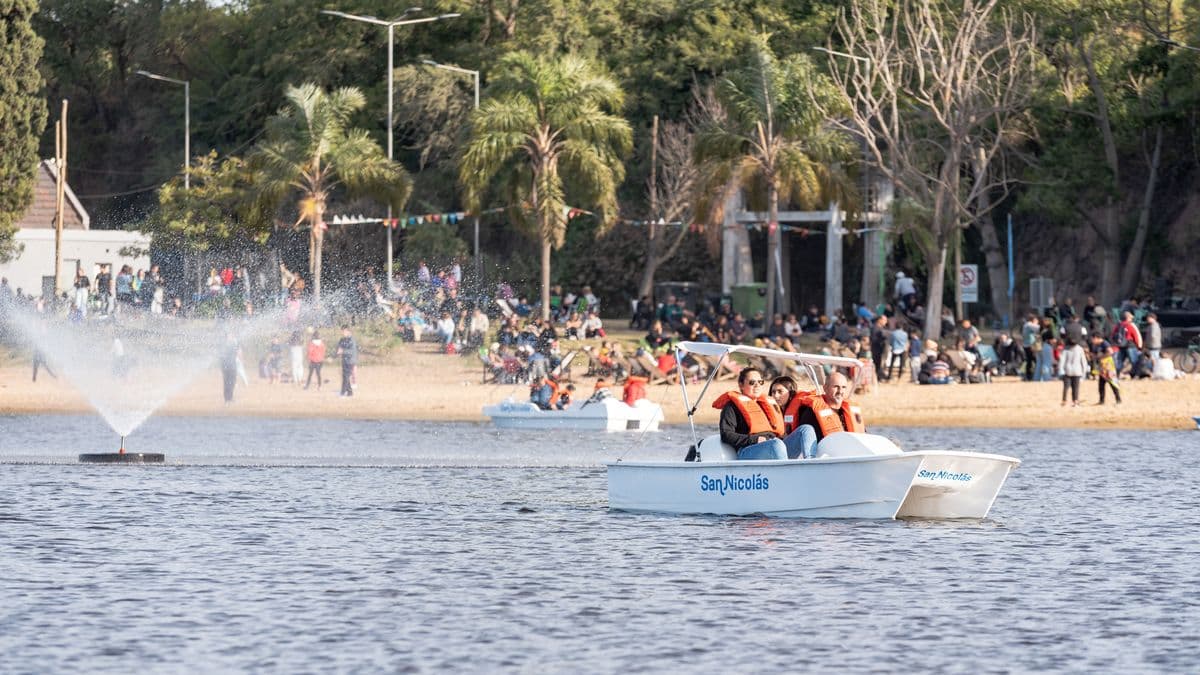 Veranico llega a San Nicolás con dos fines de semana a puro verano en la Laguna Descubrí