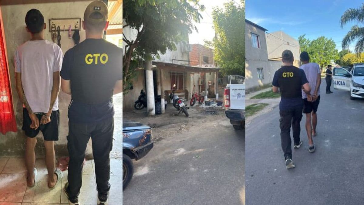 Allanamiento y detención de un delincuente por un robo en San Pedro