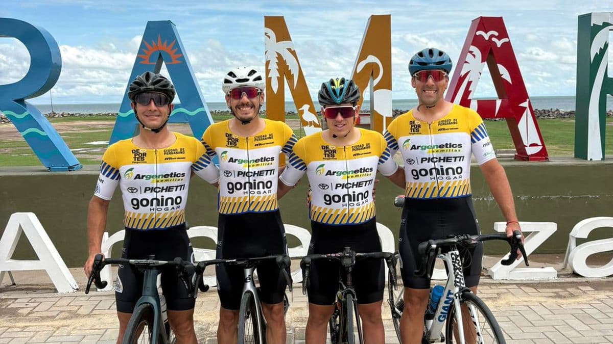 El equipo Ciudad de Pergamino en el Top 10 de la Doble San Francisco-Miramar