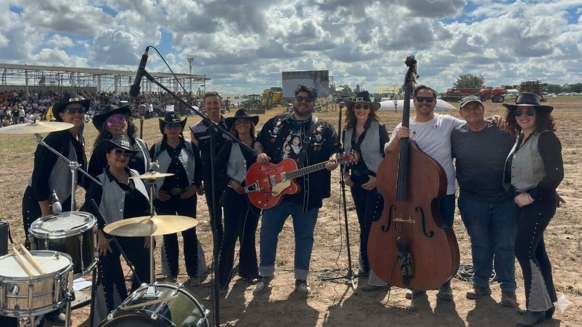 La música de San Pedro se presentó en el Tecnódromo de Expoagro 2026 con San Pedro Country Music Festival