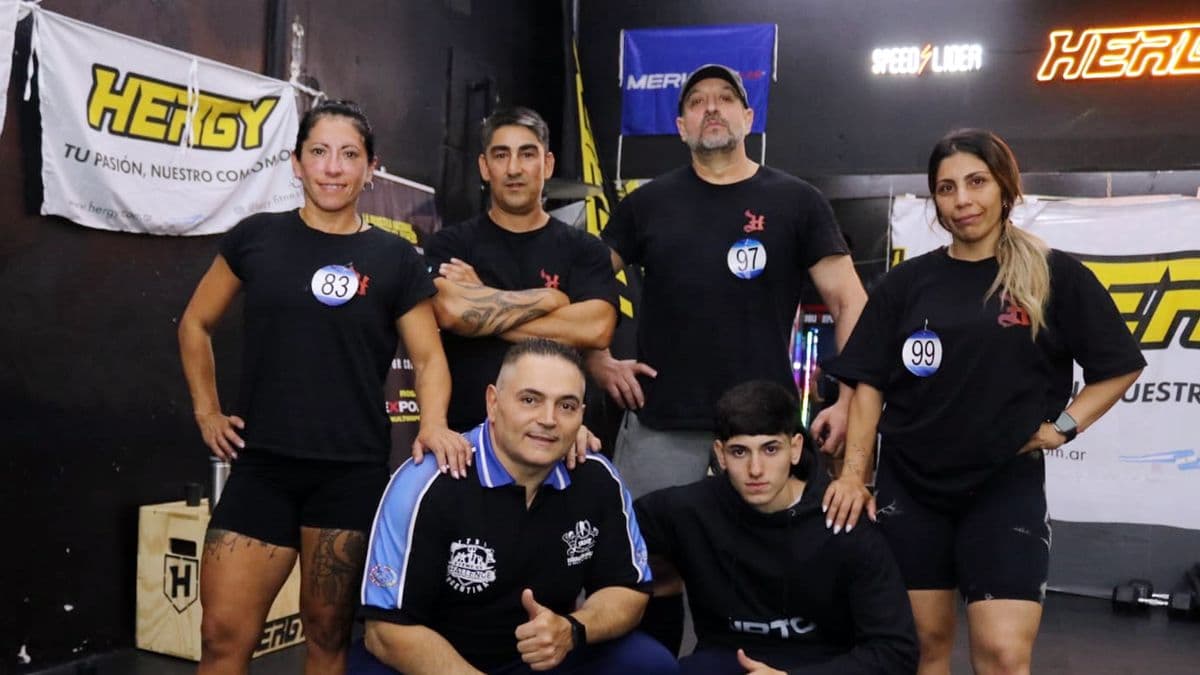 Gran desempeño pergaminense en competencias internacionales de fitness