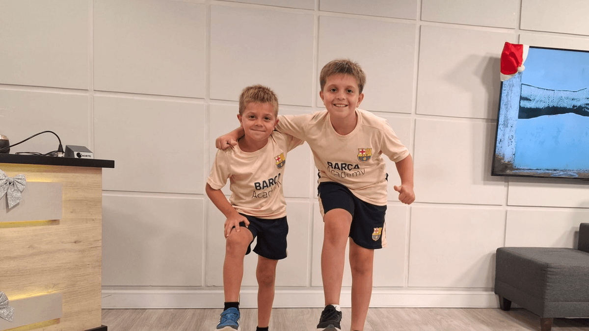 Villa Ramallo: Matteo y Antuan se entrenan en la provincia de Córdoba antes de viajar a Barcelona