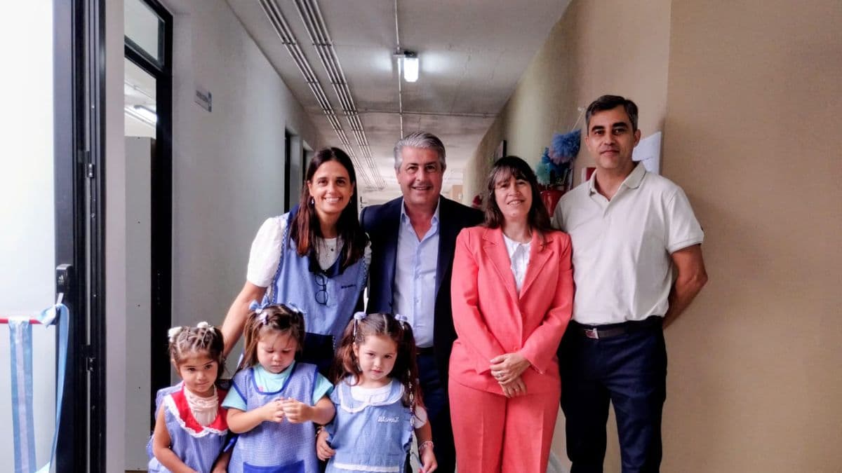 Tras años de espera, inauguraron, en Pergamino, el nuevo edificio del Jardín Nº 926