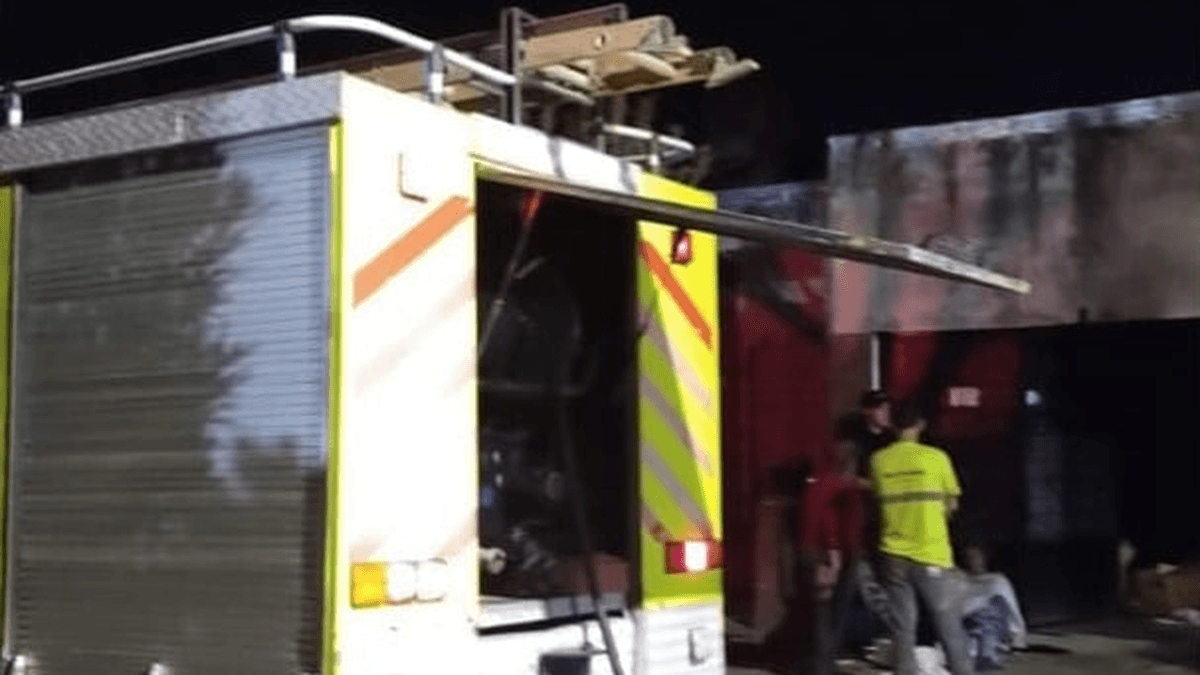 Incendio en una vivienda de San Nicolás dejó a una mujer hospitalizada en grave estado