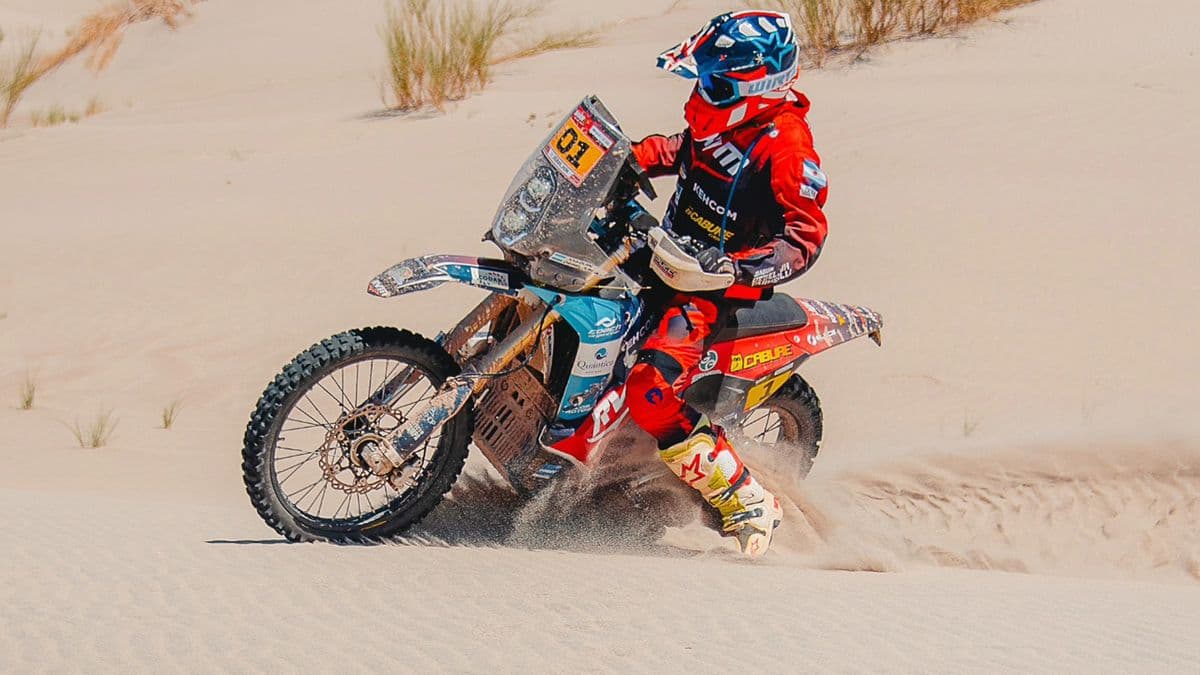 Joaquín Debeljuh ganó la tercera etapa y avanzó al segundo puesto en el SARR