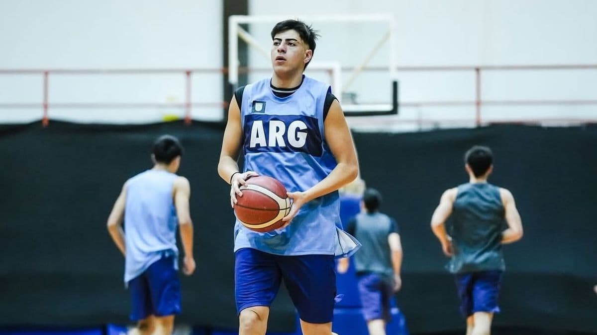 Juan Ignacio Márquez fue convocado a la preselección argentina U17 de básquetbol