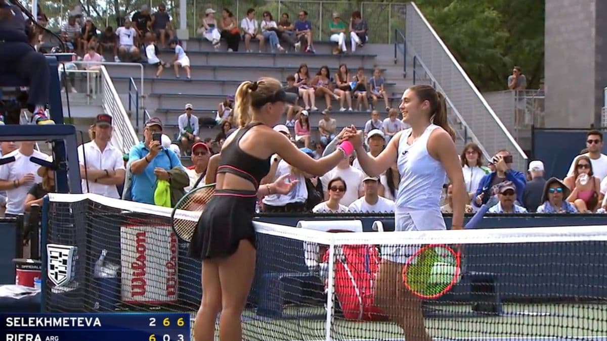 Julia Riera cayó en la primera ronda de la qualy del US Open