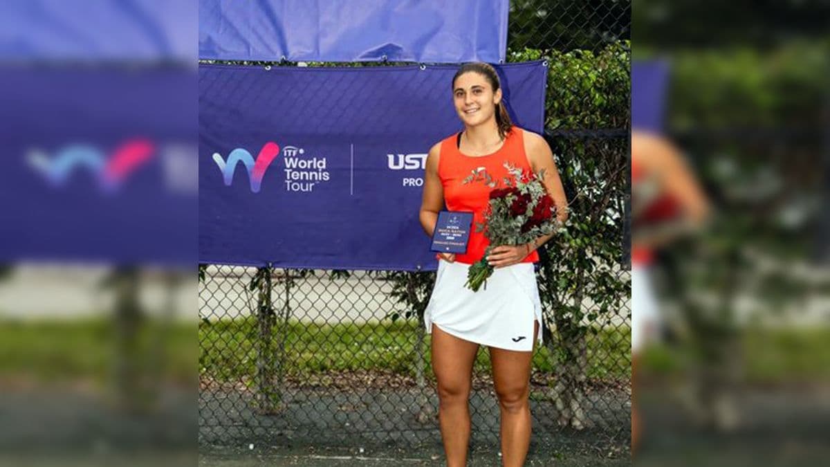 Julia Riera fue subcampeona en Boca Ratón y ratificó su nivel