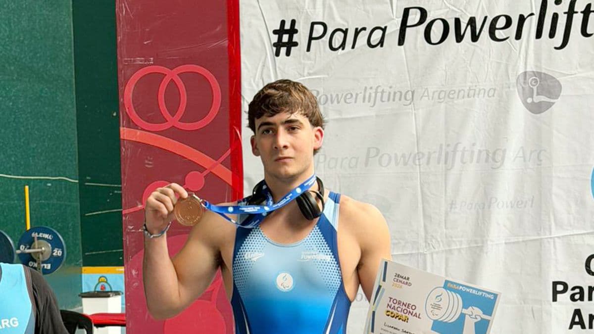 Lisandro Santoro, ejemplo de superación: "El deporte me dio confianza y seguridad"