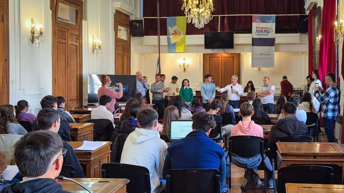 Parlamento Juvenil Bonaerense: estudiantes de Pergamino debatieron y eligieron a sus representantes