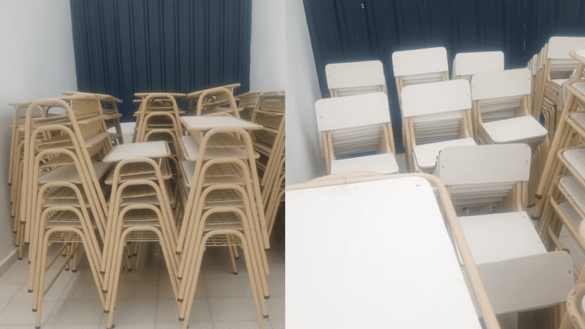 Las escuelas de Ramallo reciben nuevos bancos y sillas de cara al inicio del ciclo lectivo