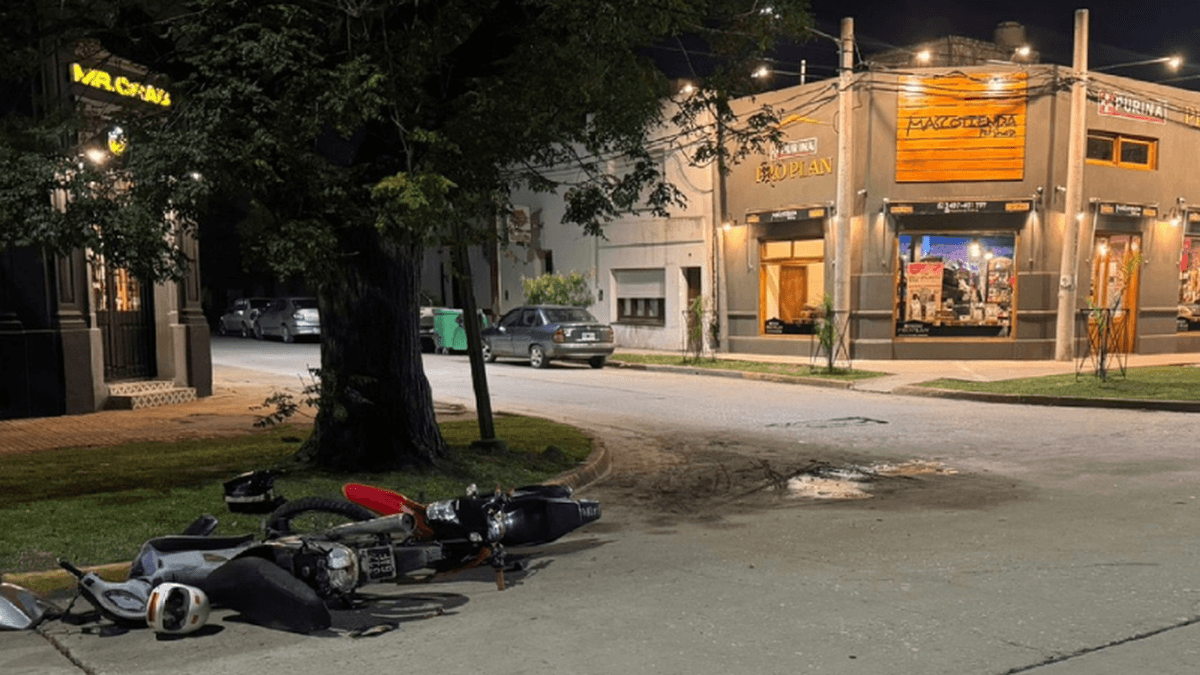 Villa Ramallo: murió el motociclista de 74 años herido en un accidente de tránsito