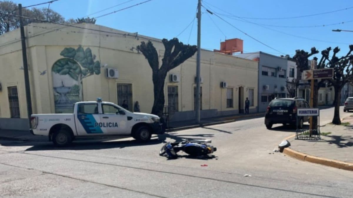 San Pedro: Niña de 5 años sufre fractura tras choque entre auto y moto