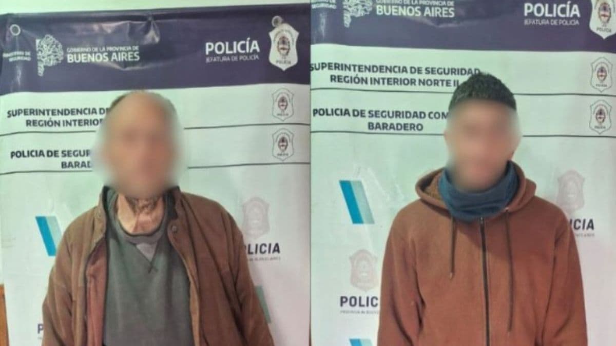 Padre e hijo detenidos tras ingresar sin permiso a una vivienda deshabitada en Baradero