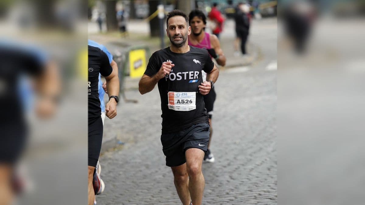 Patricio Foster cumplió su promesa: un maratón dedicado a su hermano Federico