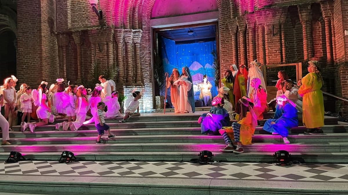 Fe, familia y Navidad compartida: este domingo será el pesebre viviente en la Iglesia Merced