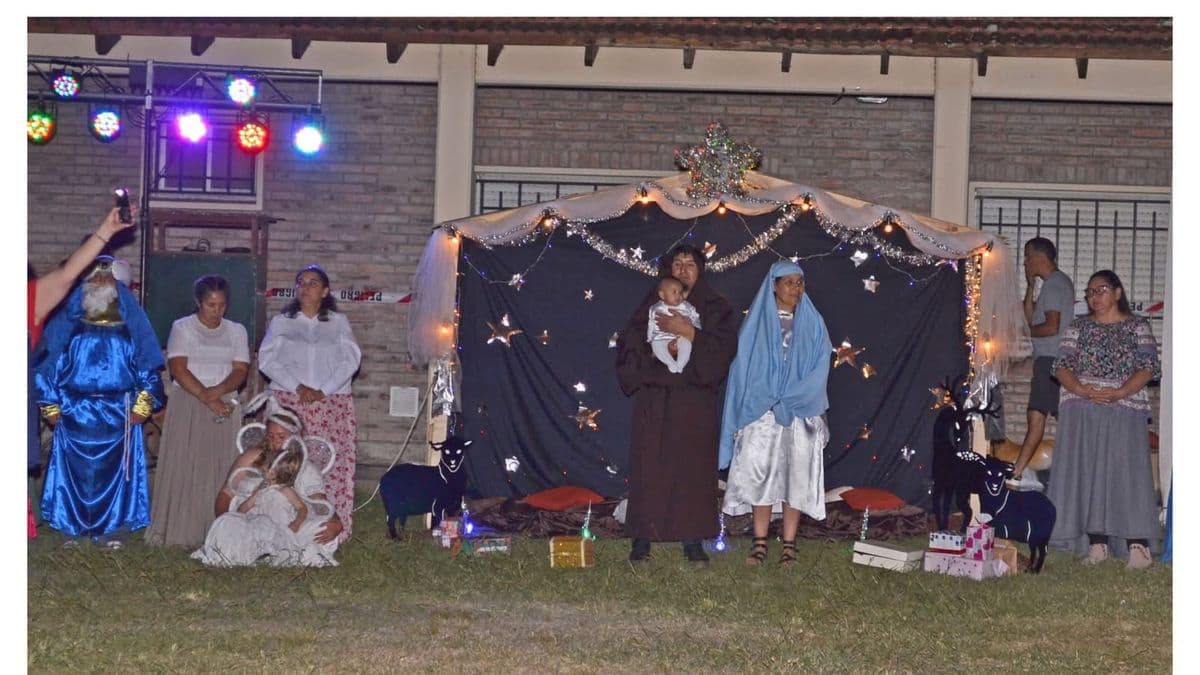 Un encuentro para compartir: este viernes se realiza el pesebre viviente en la Escuela Monseñor Scalabrini