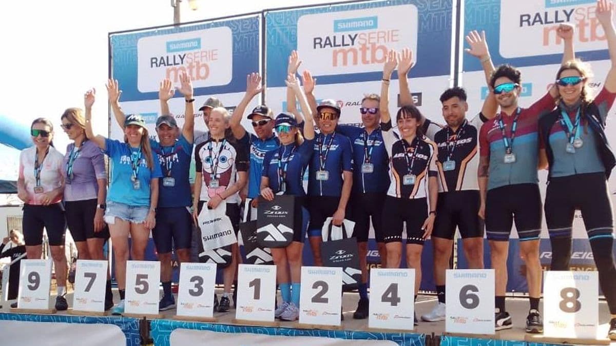 Destacada participación pergaminense en el Rally Serie MTB en Arrecifes